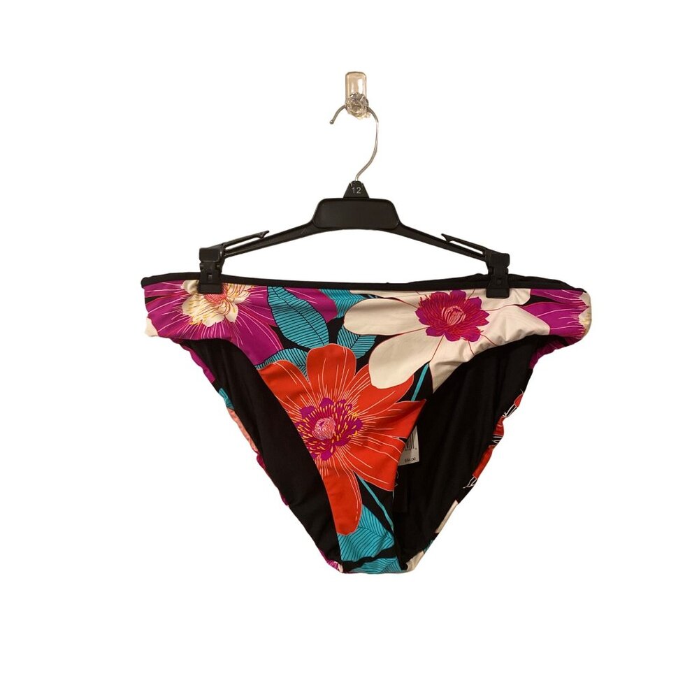 NWT La Blanca Women S Reversible Hipster Bikini Bottoms Swimsuit, size 16 - Picture 2 of 11